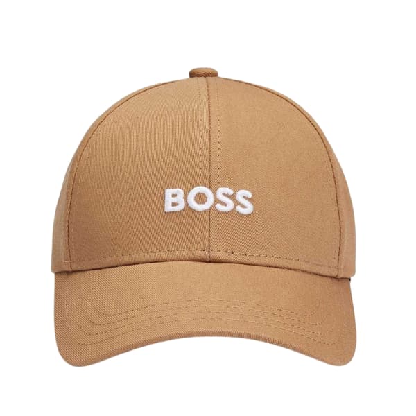 Boss Broderad Logotyp Basebollkeps i Bomull