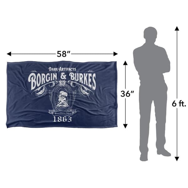 Harry Potter Borgin And Burkes Blanket