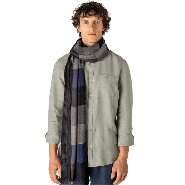 Spasso Checked Reversible Scarf