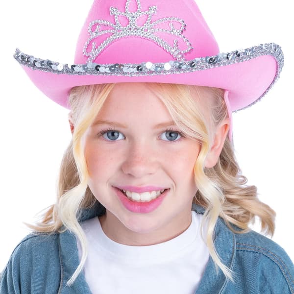 Smiffys Flickor Tiara Cowboyhatt