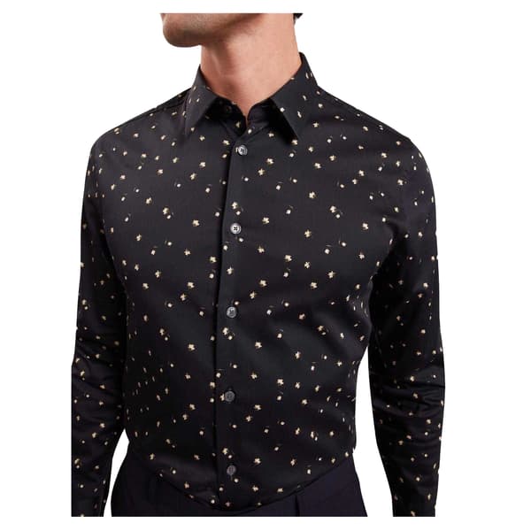 Ted Baker Herrskjorta Blommig Slim Långärmad