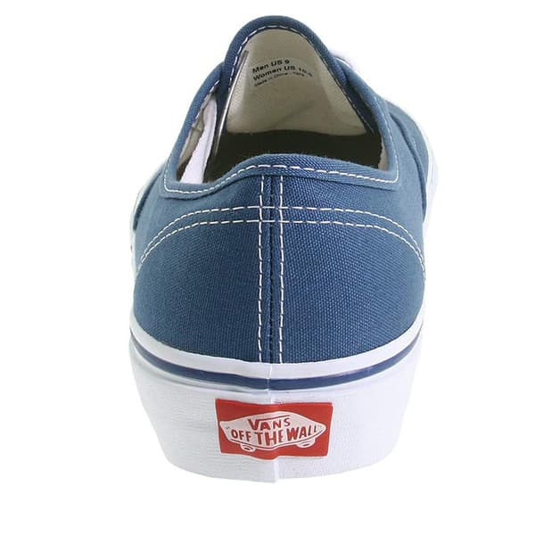 Vans Mens Canvas Lace Up Flat Trainers