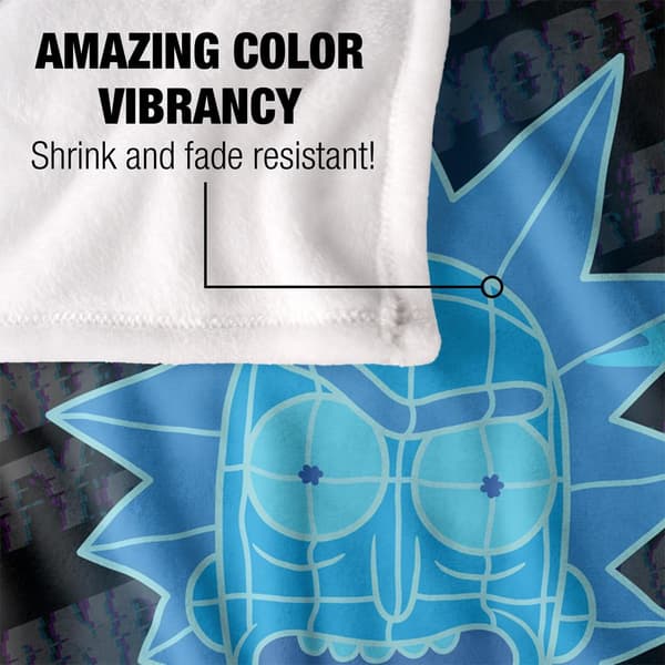 Rick And Morty Don´t Touch My Stuff Blanket
