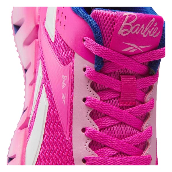 Reebok Flickor Zig Dynamica 5 Barbie Mesh Träningsskor