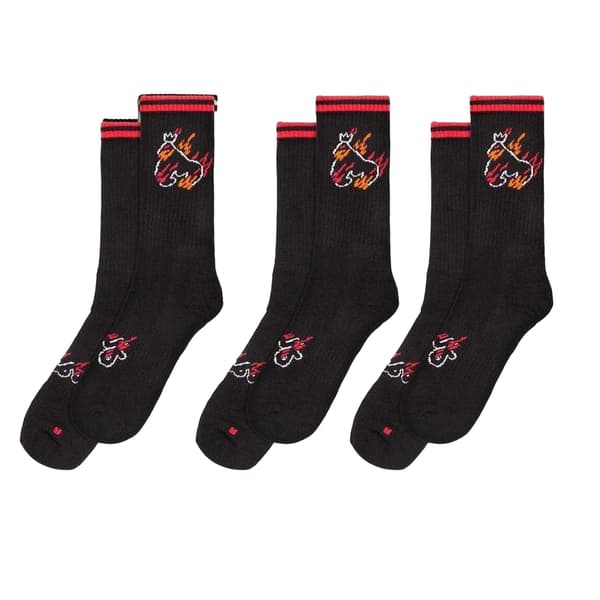 Ape Herrstrumpor Flaming Crew (3-pack)