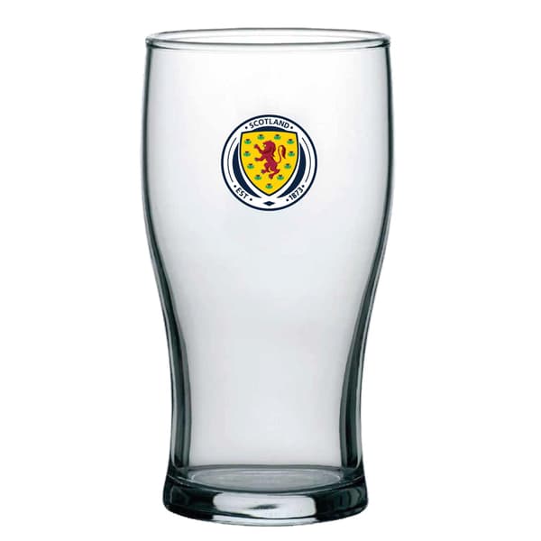 Scottish FA Crest Pint Glass Set