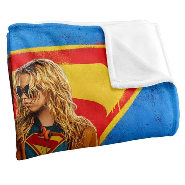 Supergirl Logo Soft Touch Blanket
