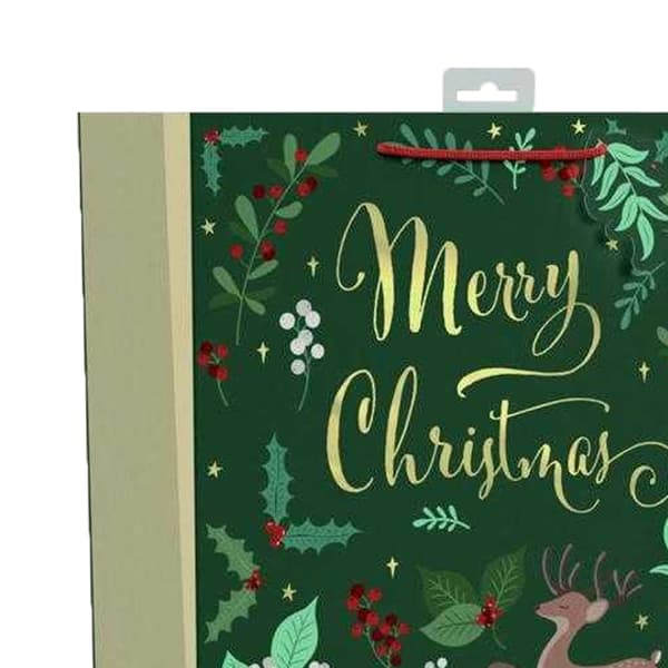 Giftmaker Whimsical Wonderland Christmas Gift Bag