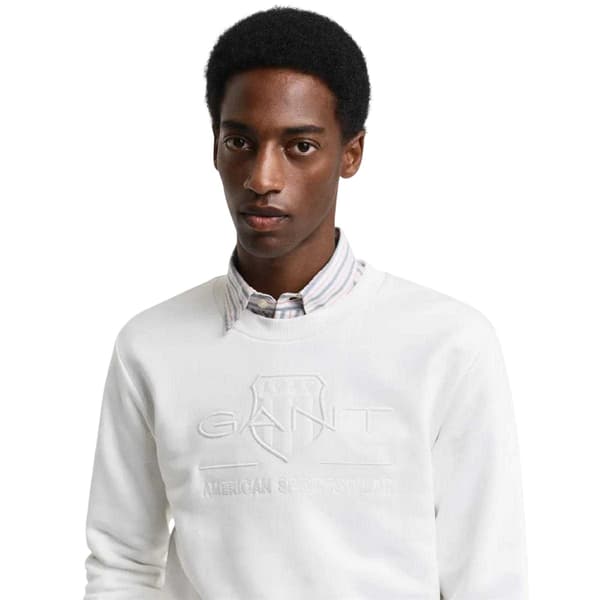 Gant Herr Tonal Logo Regular Sweatshirt