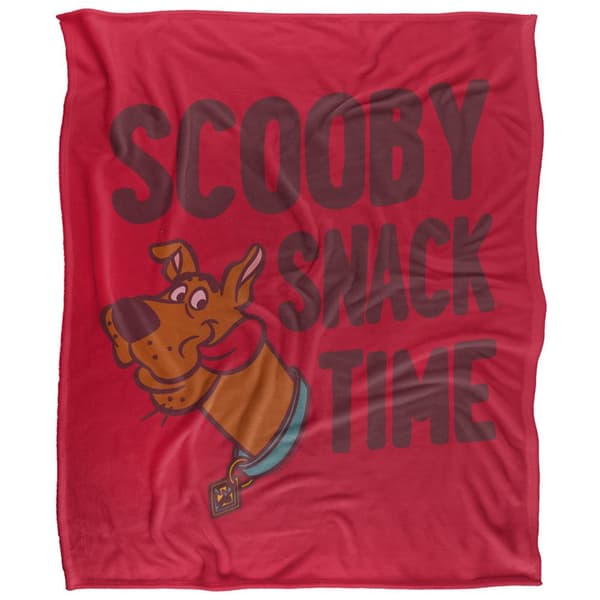 Scooby Doo Scooby Snack Time Blanket