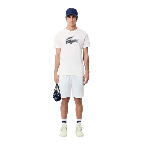 Lacoste Herr Logotyp Snabbtorkande Regular T-shirt