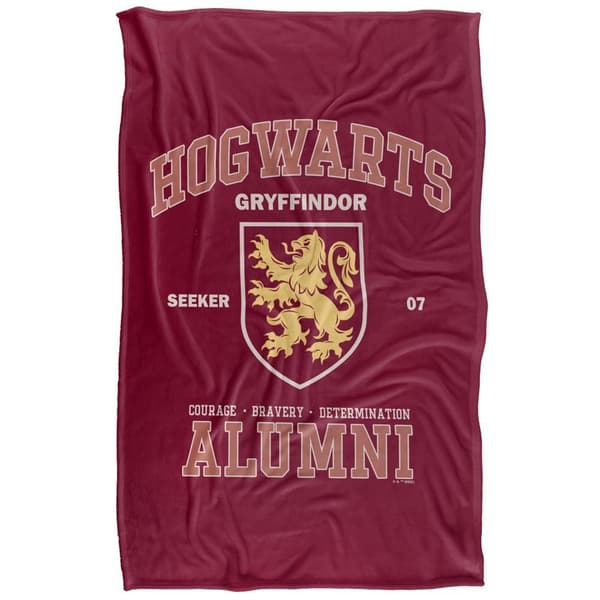 Harry Potter Hogwarts Alumni Gryffindor Blanket