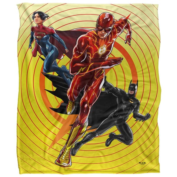 The Flash Tecknad Filt