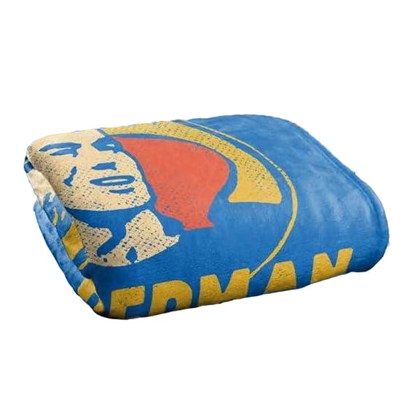 Superman Superman Circle Soft Touch Blanket