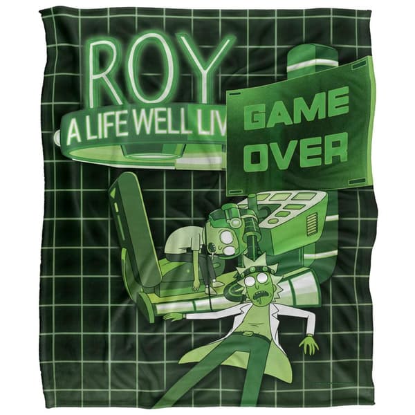 Rick And Morty Roy Blanket