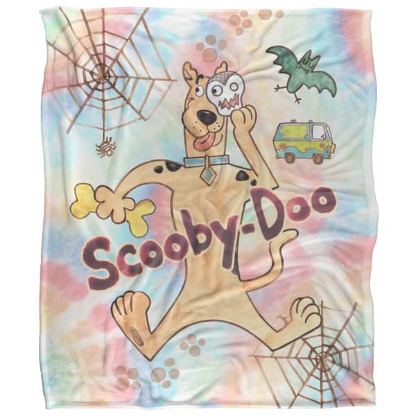 Scooby Doo Målad Filt