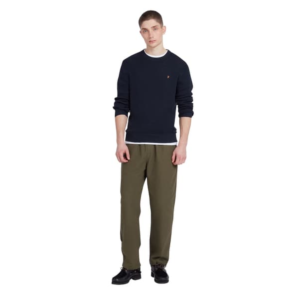 Farah Mens Rainhill Plain Regular Jumper