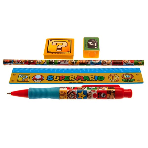 Super Mario Group brevpappersset (5-pack)