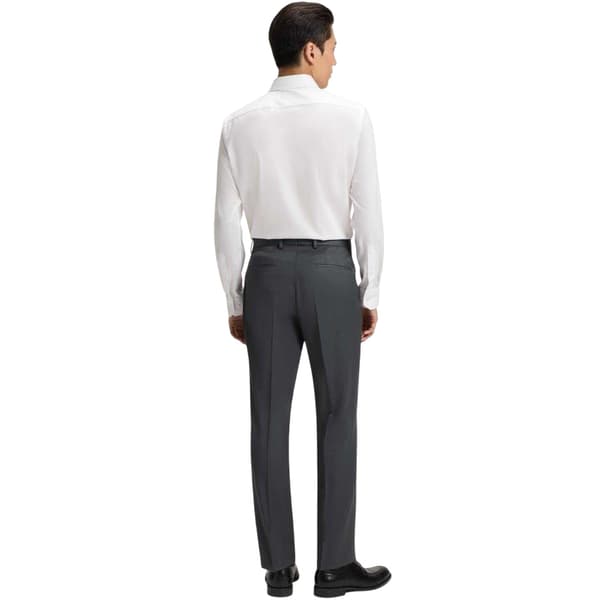 Boss Mens Lenon Flat Fronted Trousers
