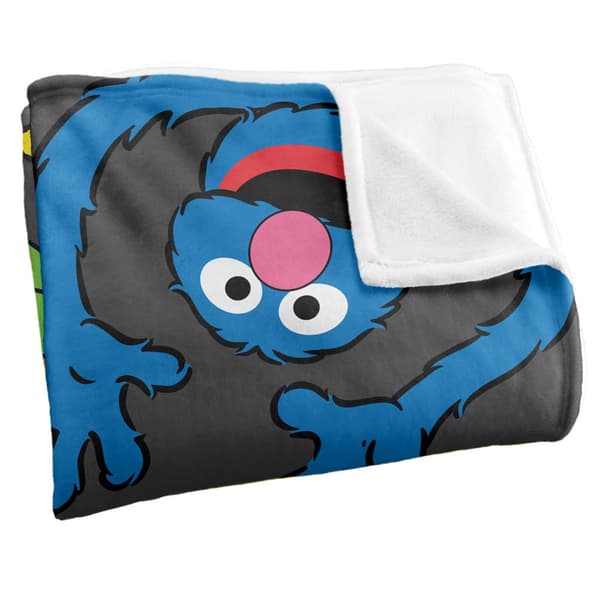 Sesame Street Group Pose Blanket