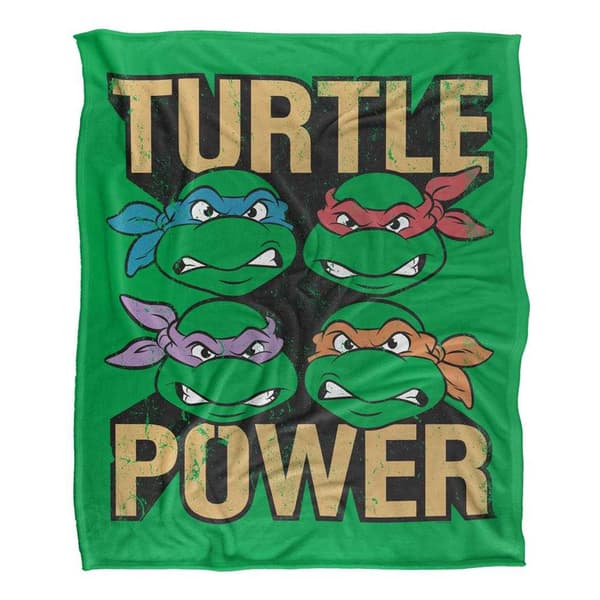 TMNT Turtle Power Silky Supersoft -peitto