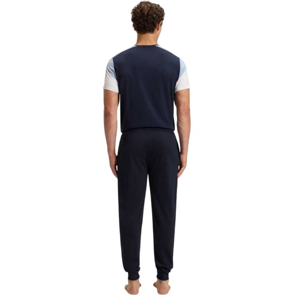 Boss Mens Side Logo Tapered Jogging Bottoms