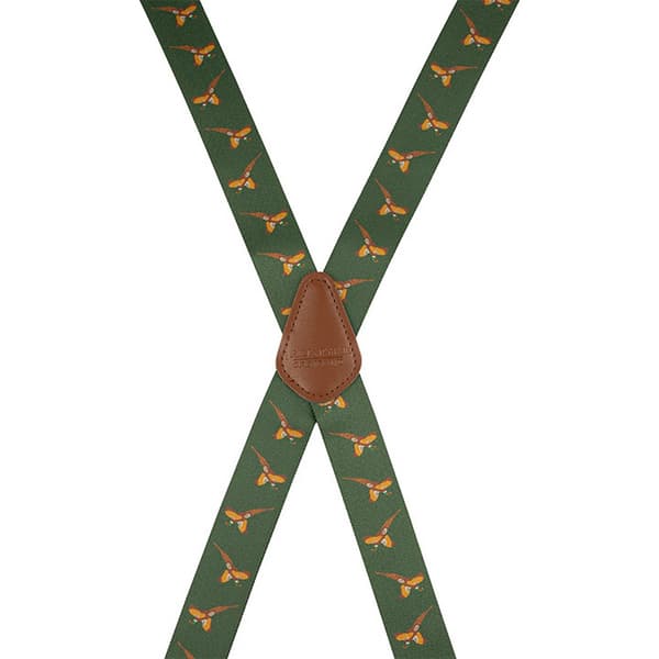Jack Pyke Pheasant Leather Trouser Braces