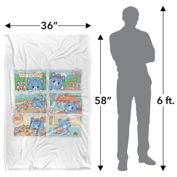 Tom ja Jerry Gokko Travel Panels -viltti