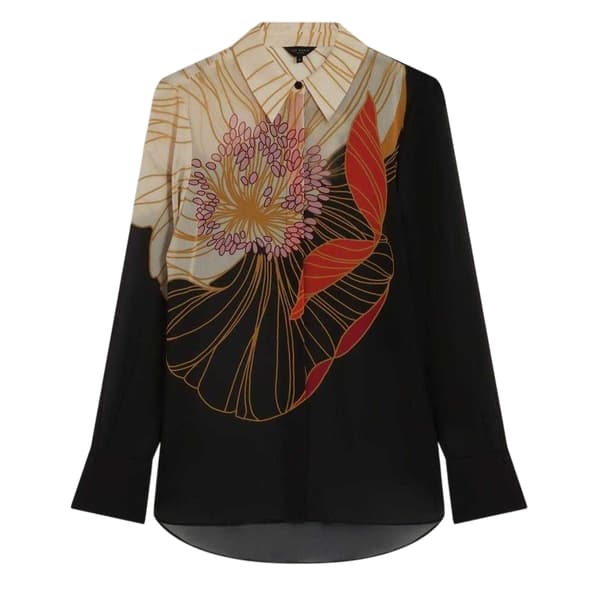 Ted Baker Dam/Dam Floral Långärmad Blus