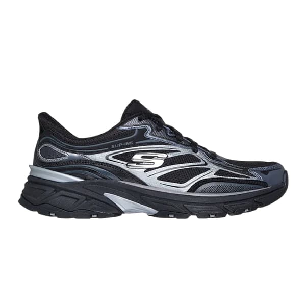 Skechers Mens Mesh Metallic Insert Trainers