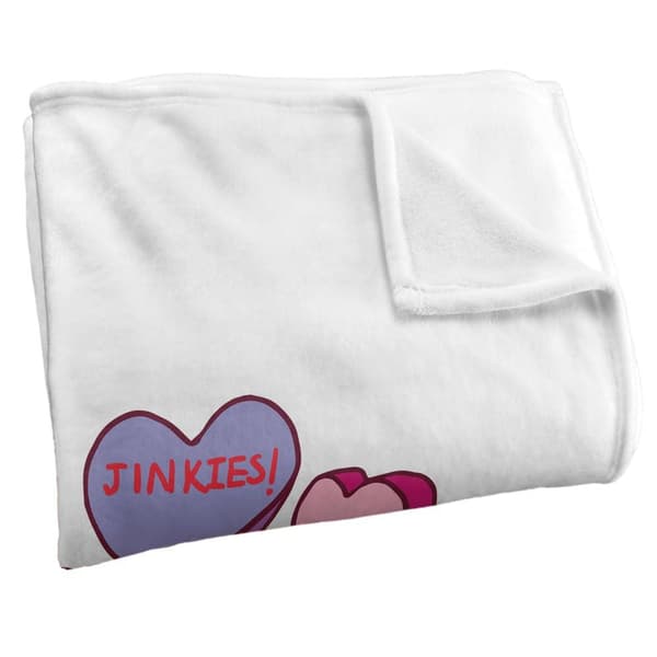 Scooby Doo Candy Soft Touch Valentine`s Day Blanket