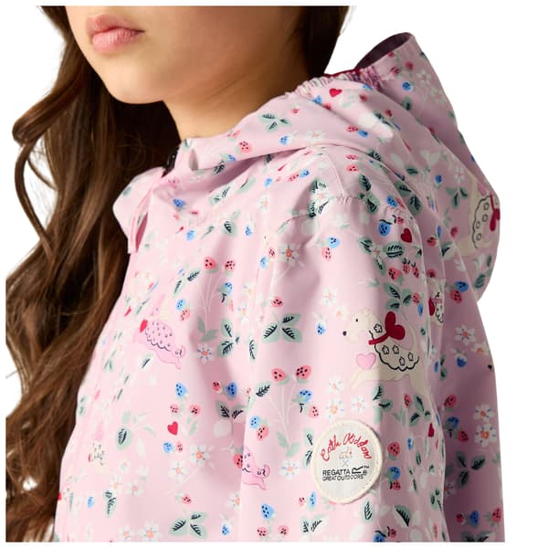 Cath Kidston Flickvän Vattentät Jacka med Valpmotiv