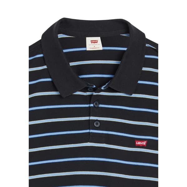 Levis Mens Striped Polo Shirt