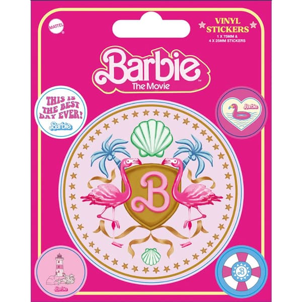 Barbie Klistermärkesark
