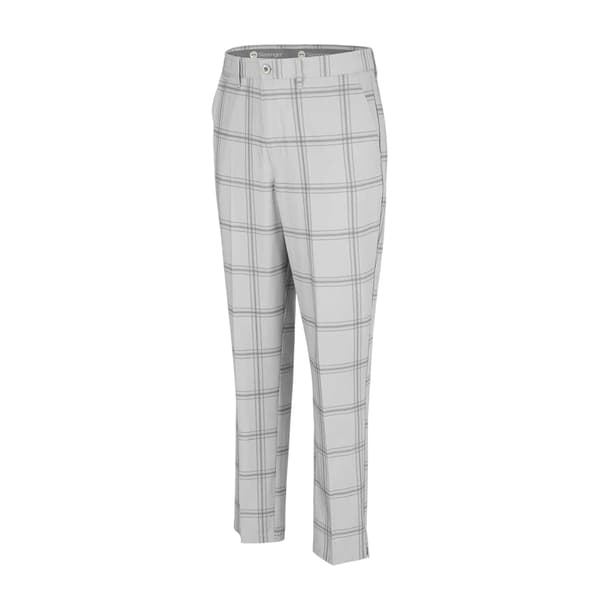 Slazenger Mens Checked Golf Trousers