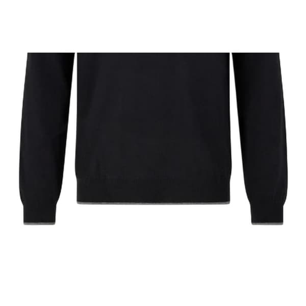 Boss Mens Plain Regular Long-Sleeved Sweater Top