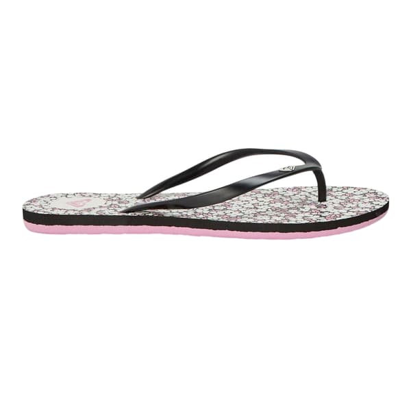 Roxy Dam/Dam Öppen Tå Strand Platta Flip Flops