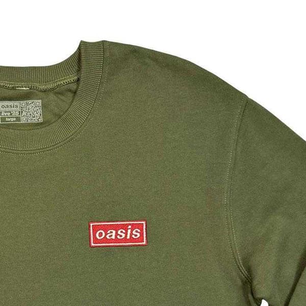 Oasis Unisex sweatshirt med logo til voksne