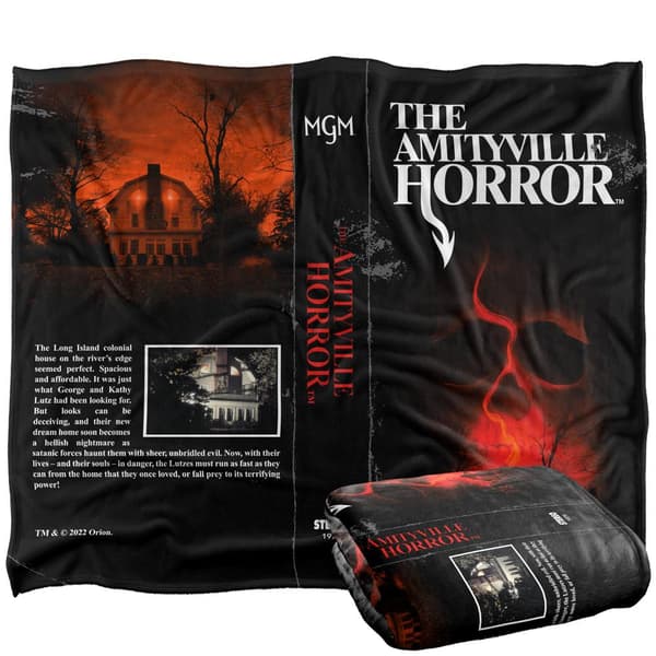 Amityville Horror Silky Front & Rear Supersoft Blanket