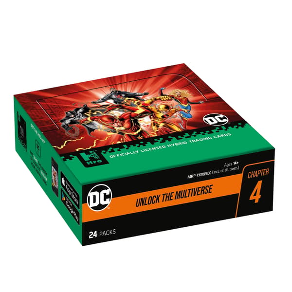 DC Comics Hro Ch4 -korttipeli (7 kappaleen pakkaus)