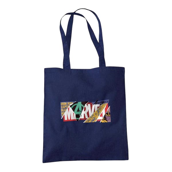 Marvel Scrapbook Logo tygväska