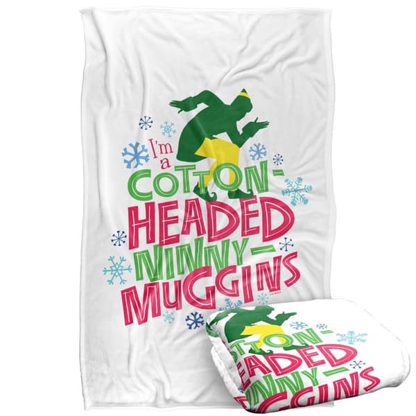Elf Cottonheaded Ninnymuggins Snowflake Soft Touch Blanket