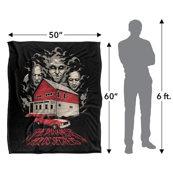 The Conjuring Last Rites Darkness Holds Secrets Blanket