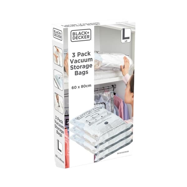 Black & Decker Vakuumförvaringspåse (3-pack)