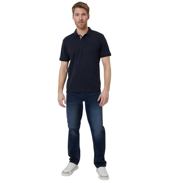Threadbare Mens Regular Rolled Short Sleeves Polo Shirt