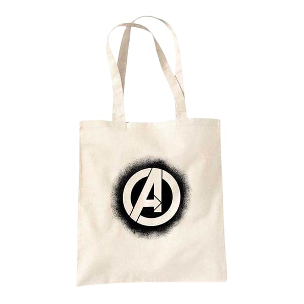 Avengers Stencil Logo Tote Bag