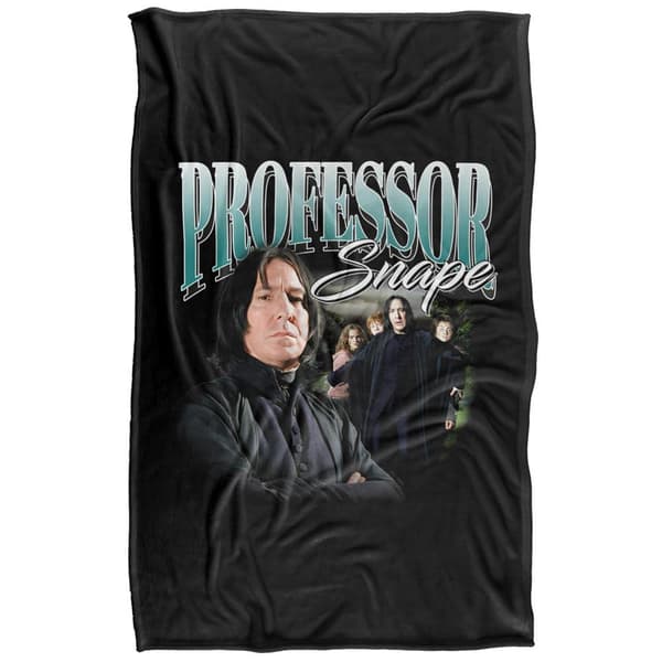 Harry Potter Homage Severus Snape Blanket