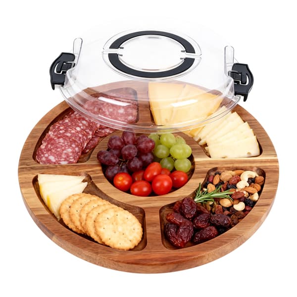 Apollo Acacia Wood Circular Serving Board