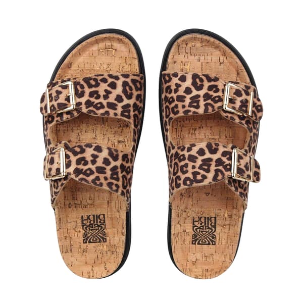 Biba Womens/Ladies Leopard Double Strap Sandals