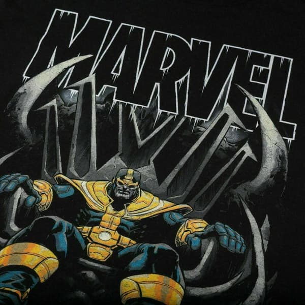 Marvel Herre Thanos Throne T-shirt